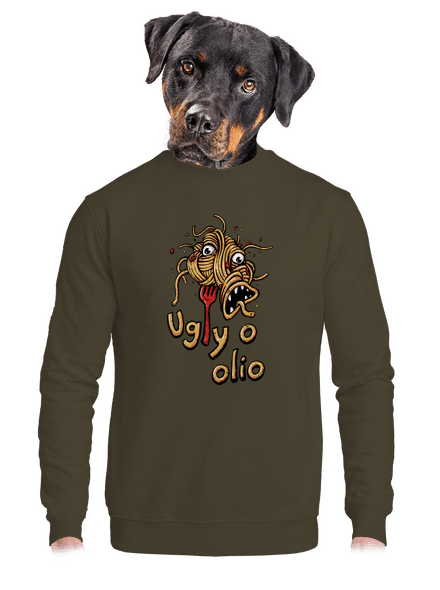 Ugly o olio unisex crewneck Urban Khaki