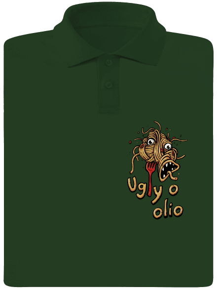 Ugly o olio férfi pólóingek Bottle Green Mal