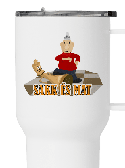 Sakk És Mat termosz bögre White