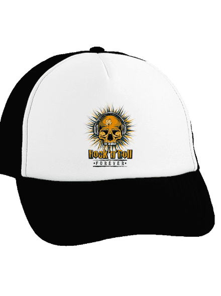 Rock'n'Roll forever teherautós sapka Black cap