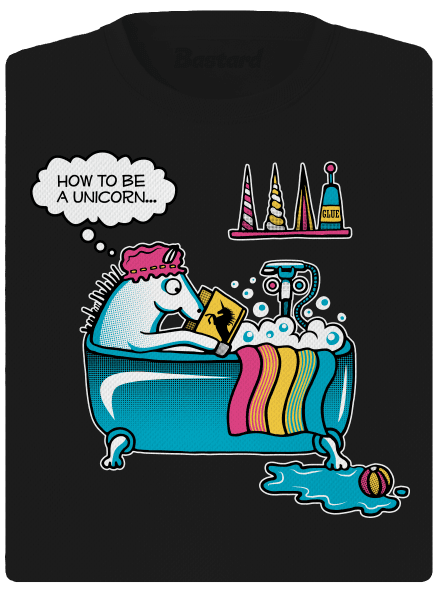 Mi kell az egyszarvúvá váláshoz női sportpóló Black