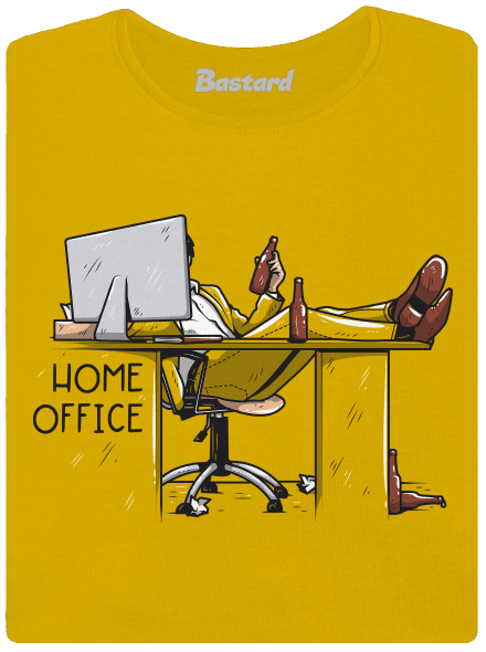 Home office női póló Yellow