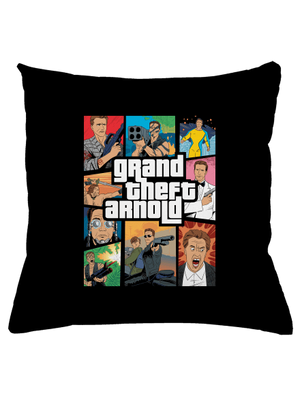 Grand Theft Arnold párna Black
