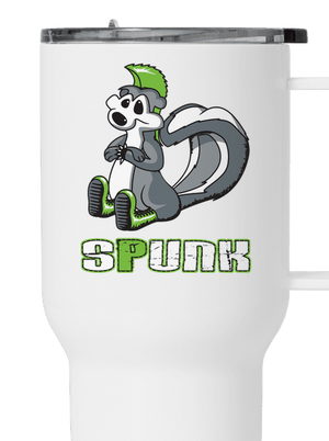 Spunk termosz bögre White