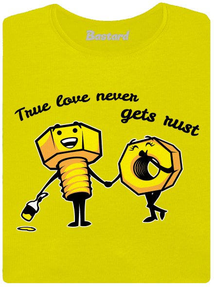 True love prémium női póló Lemon