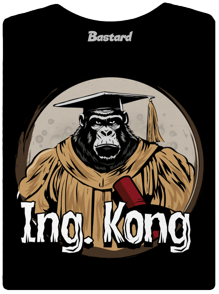 Ing. Kong női póló Black
