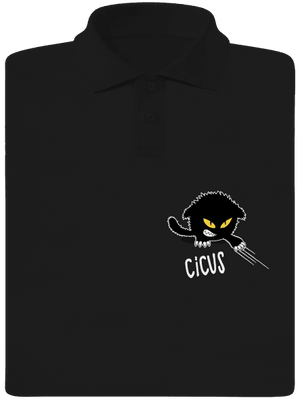 Cicus férfi pólóingek Black