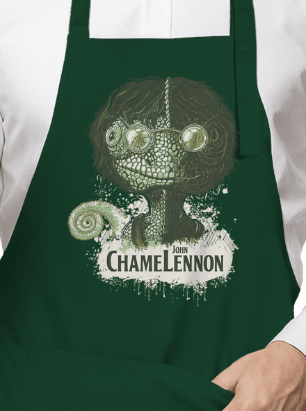  ChameLennon kötény Bottle Green