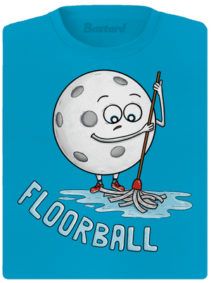 Floorball női sportpóló Blue Atol