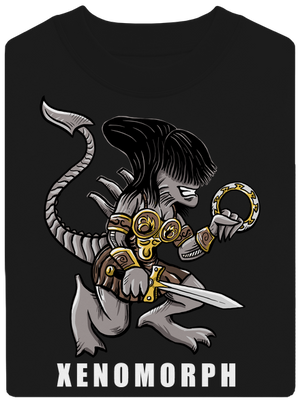 Xenomorph unisex crewneck Black