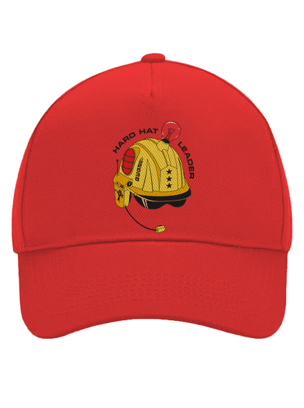 Hard hat leader baseballsapka Classic Red