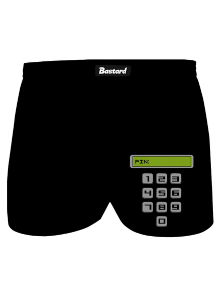 PIN férfi alsó nadrág Black