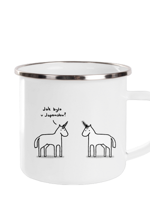 Pornókürt pléhbögre White