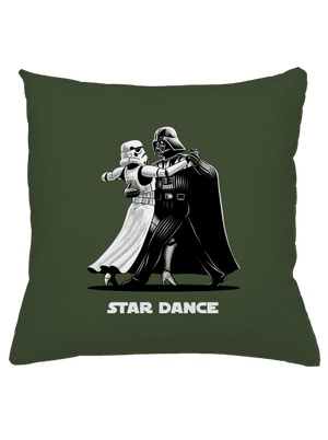 Star dance párna Olive Green