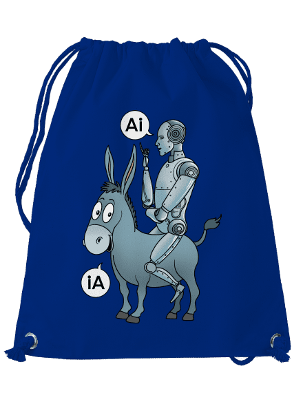 Szamár és AI hátizsák Royal Blue Mal