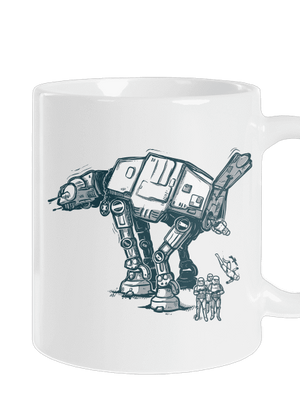 AT-AT hagyományos bögre White