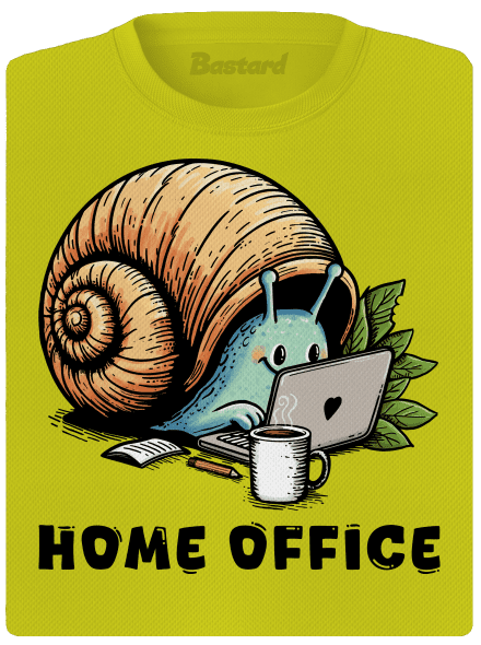 Sneka home office női sportpóló Neon Yellow