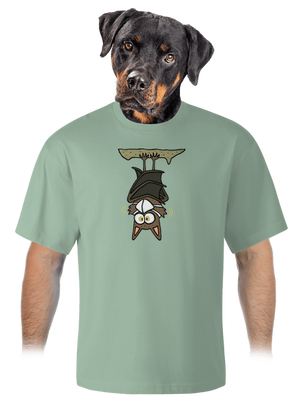 Nanopyr unisex túlméretezett póló Sage