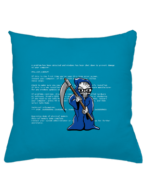 Kék halál párna Blue Turquoise