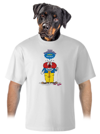 unisex túlméretezett póló