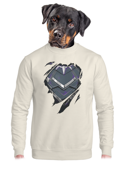 Panther inside unisex crewneck Off White