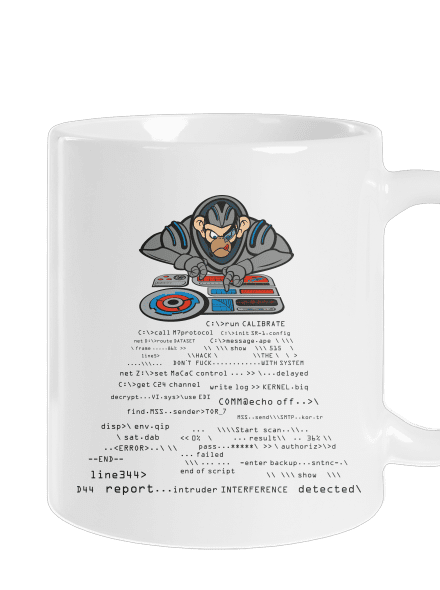 Coder ape hagyományos bögre White