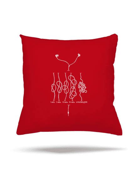 A fonás iskolája párna Red