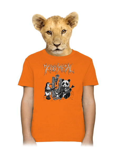 ZOO metal gyerek póló Orange