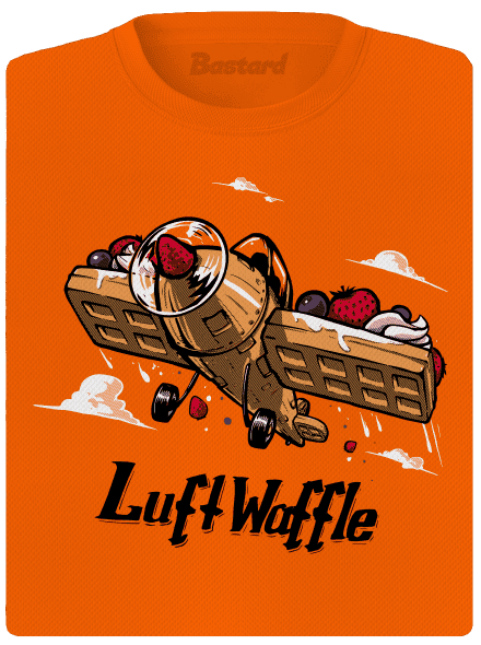 Luftwaffle női sportpóló Neon Orange
