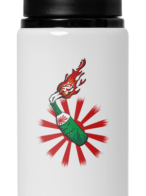 Kamikaze kulacs White