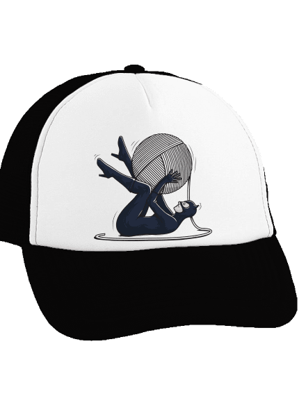 Catwoman teherautós sapka Black cap
