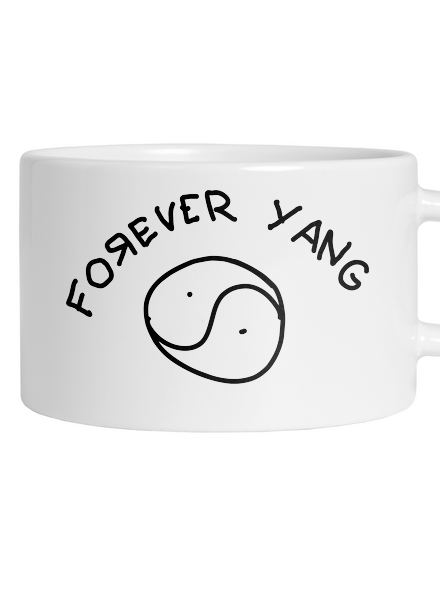 Forever Yang macaron bögre White