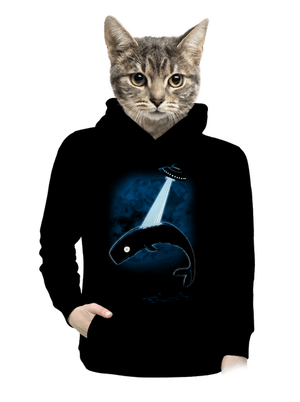 női kenguruzsebes pulóver