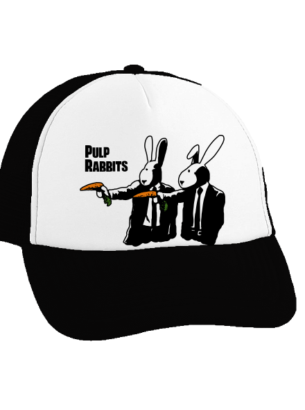Pulp Rabbits teherautós sapka Black cap