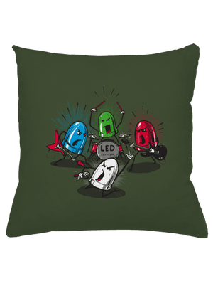 Led Zeppelin párna Olive Green