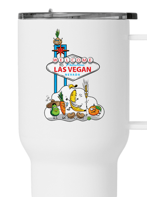 Las Vegan termosz bögre White