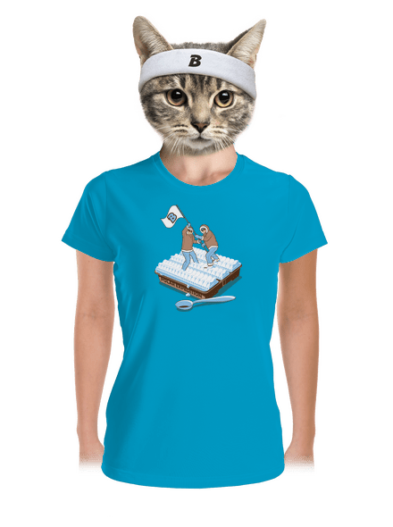 Sarki expedíció női sportpóló Blue Atol