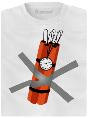 Dinamit női sportpóló White