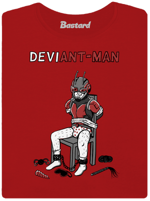 DeviAnt-man prémium női póló Red Mal