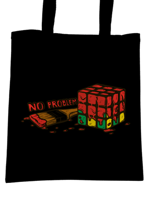 No problem táska Black