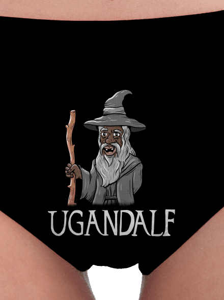 Ugandalf női bugyik Black