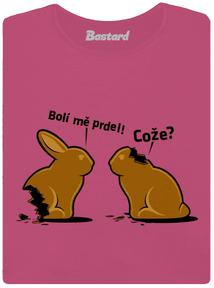 Fáj a seggem! prémium női póló Magenta