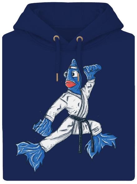  unisex prémium pulóver Navy