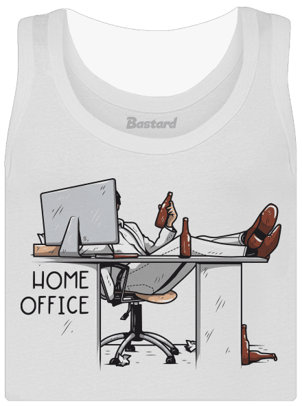 Home office klasszikus női trikó White