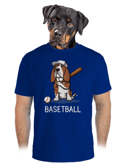 Basetball férfi sportpóló Royal Blue Mal