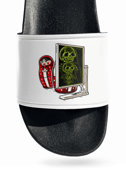 Röntgen Matryoshka papucs White