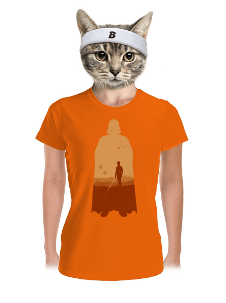 Skywalker női sportpóló Neon Orange