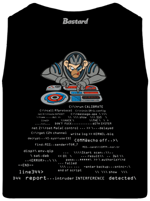 Coder ape férfi trikó Black