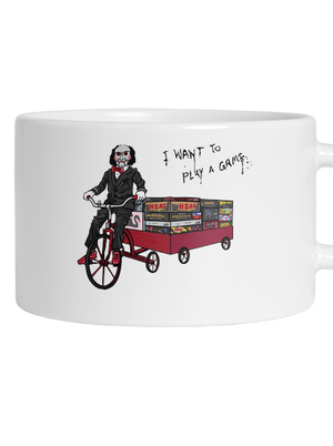 I want to play a game macaron bögre White