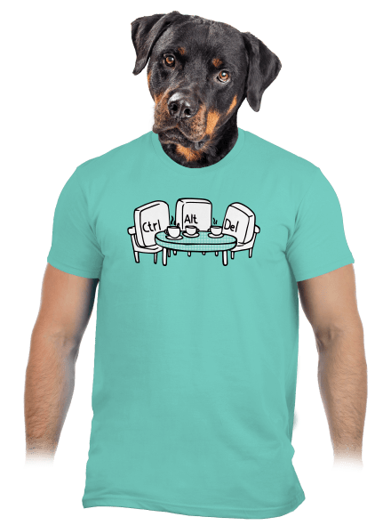 Elválaszthatatlan haverok férfi póló Millenial Mint